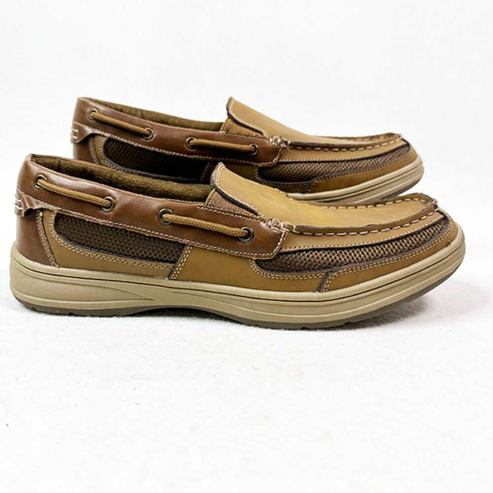 Like New Men’s size 11 Magellan Outdoors “Luke” Leather Boat Shoes Sexy!